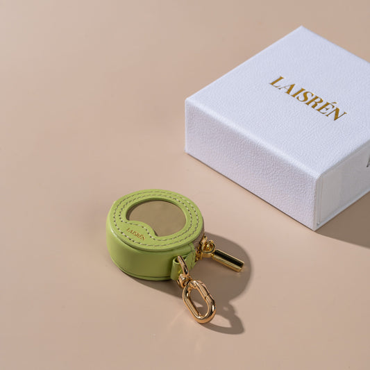 Olive Green Macaron Charm